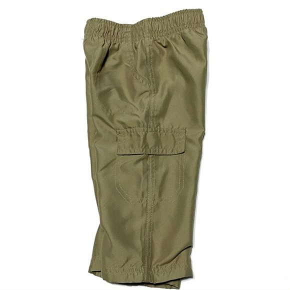 Peanut & Ollie Khaki Windbreaker Dress Pants - Picture 3 of 5